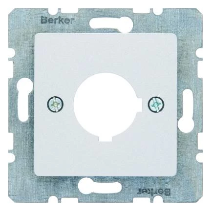  артикул 14321404 название Berker Центральная плата для сигнальных и контрольных устройств; Ш 22,5 мм цвет: алюминиевый, матовы