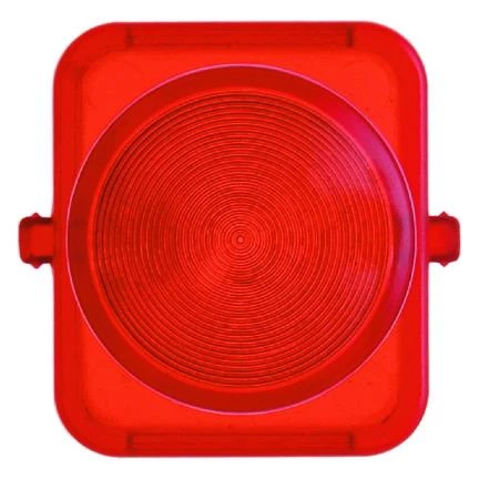  артикул 1222 название Berker Крышка для нажимных кнопок и светового сигнала Е10 поверхность: красная, прозрачная серия 193