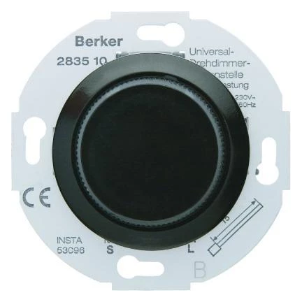  артикул 283511 название Berker Дополнительное устройство для универсального поворотного диммера с 