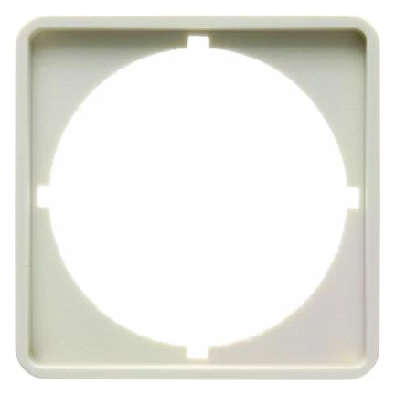  артикул 114302 название Berker Переходная рамка для центральной панели 50 x 50 мм цвет: белый, с блеском Modul 2